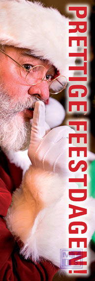 Poster: Prettige feestdagen (per 1st.)