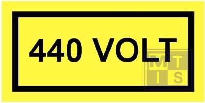 440 volt vinyl 100x50mm