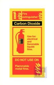 Imo blusapparaat carbon dioxide vinyl fotolum 100x200mm