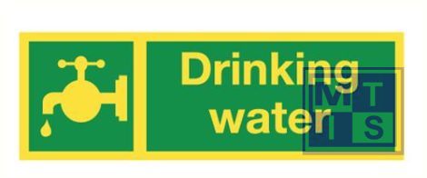 Imo drinking water vinyl fotolum 300x100mm