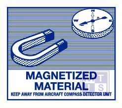 Magnetized material vinyl 110x90mm