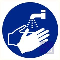 Handen wassen verplicht pp 90mm
