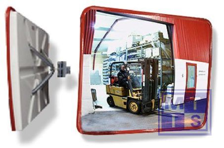 Industriele spiegel 40x60mm 4kg zichtwijdte 9-15m