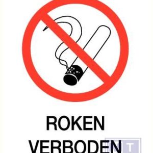 Roken verboden pp recto-verso 140x200mm