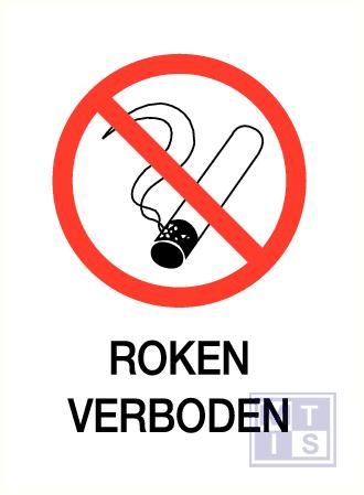 Roken verboden pp recto-verso 140x200mm