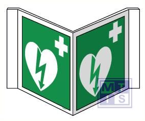 AED panoramisch pvc 200x400mm