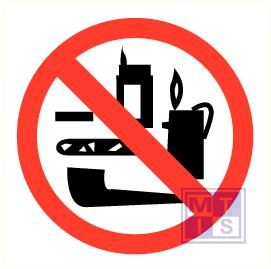 Rookartikelen verboden pp 200mm