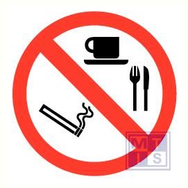 Roken/eten/drinken verboden pp 200mm