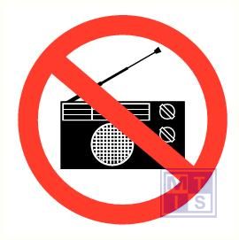 Radio verboden pp 200mm