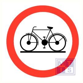 Verboden voor fietsen pp 300mm