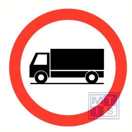 Verboden voor vrachtwagens pp 300mm