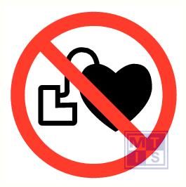 Verboden voor pacemakers pp 200mm