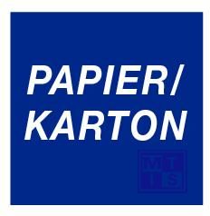 Papier/karton pp 100x100mm