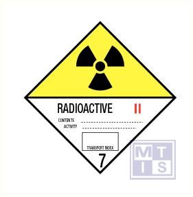Radioactieve stoffen II (7) vinyl 250x250mm