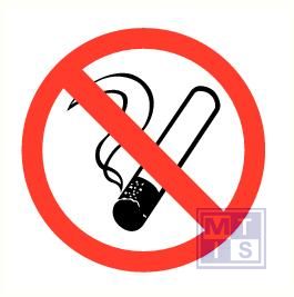 Verboden te roken plexi recto 200x200mm