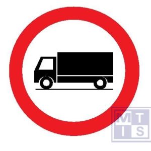 Verboden toegang voor vrachtwagens T250 classe II 700mm