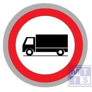 Verboden toegang voor vrachtwagens T2000 classe I 700mm