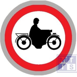 Verboden toegang voor motorfietsen T2000 classe I 700mm
