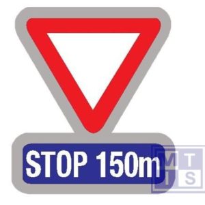 Stop en voorrang verlenen na afstand T2000 classe II 400mm