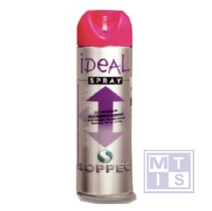 Multidirectionele spuitbus roos ideal spray fluo 500ml